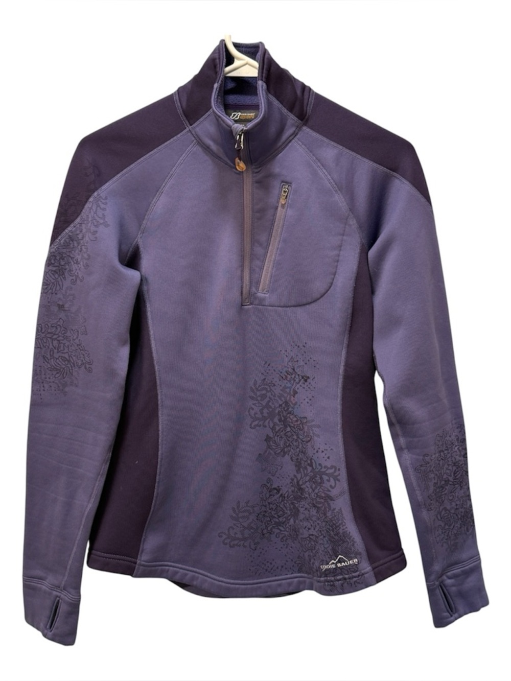 Eddie Bauer Sport 1/4 Zip in Purple